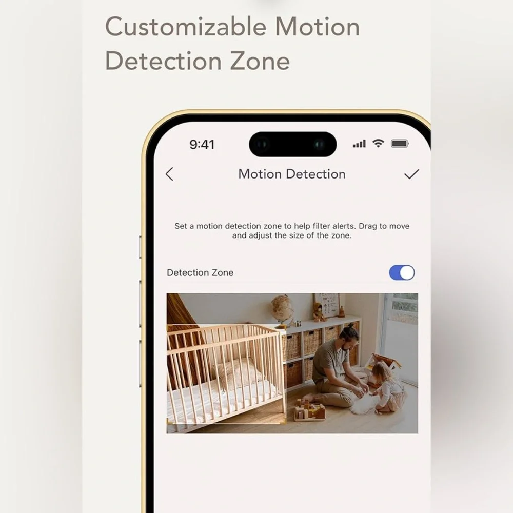 nooie Baby Monitor with Crying Detection, Camera and Audio 1080P Night Vision - Picture 3 of 6